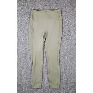 RBX New Womens Green High Waist Full Length Leggings Sz Small